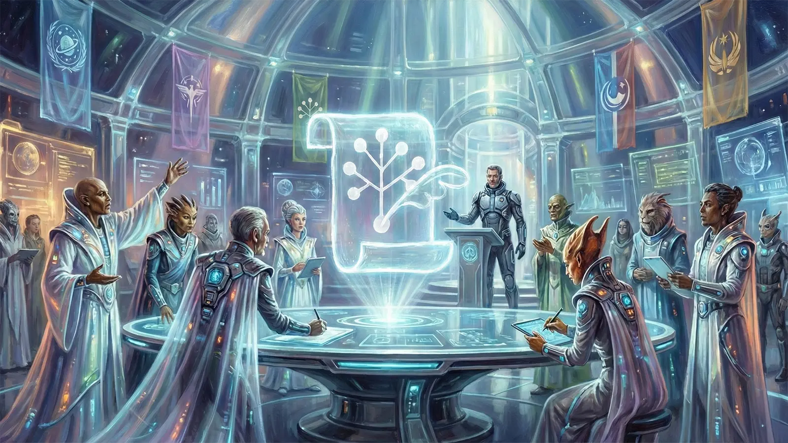 Eine futuristische Verfassung